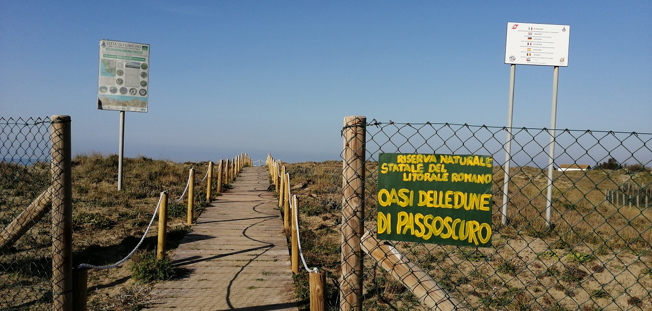 ingresso passerella passoscuro nord dune